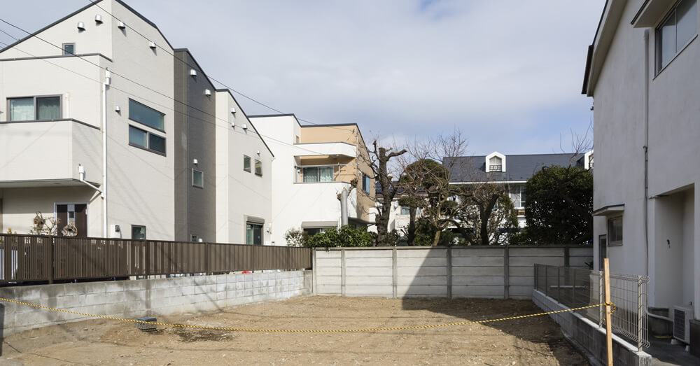 空き地にして売却するイメージ