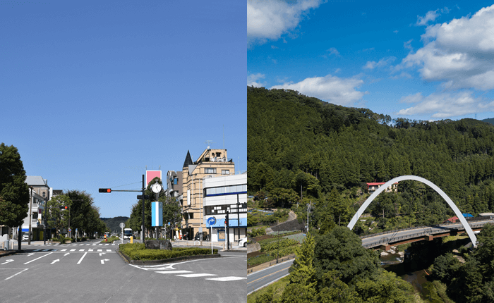 あきる野市の秋川や五日市の地域イメージ